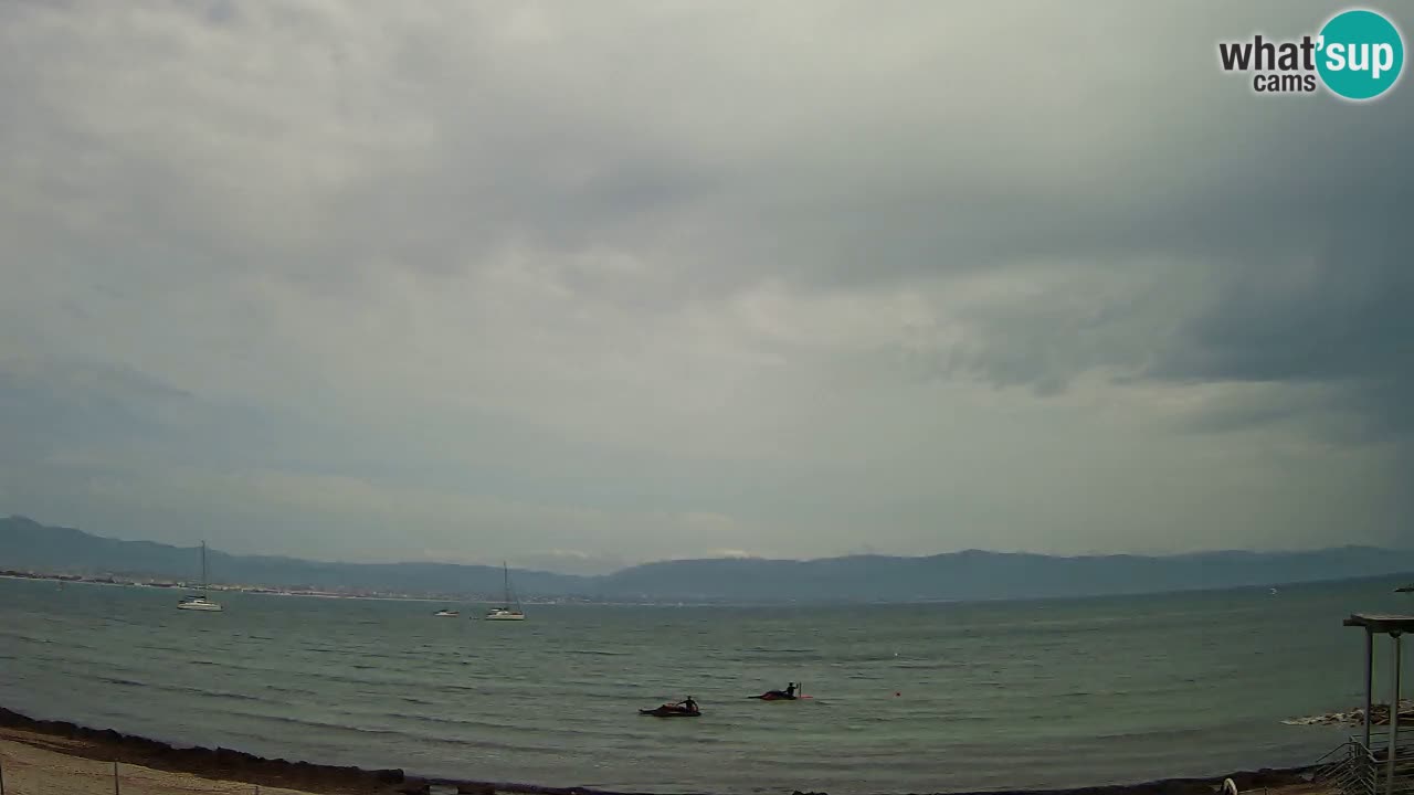 Webcam Cagliari Windsurf Club – Liveblick vom Poetto Strand