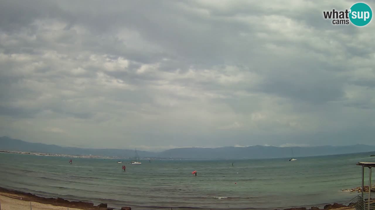 Webcam Cagliari Windsurf Club – Live from Poetto Beach