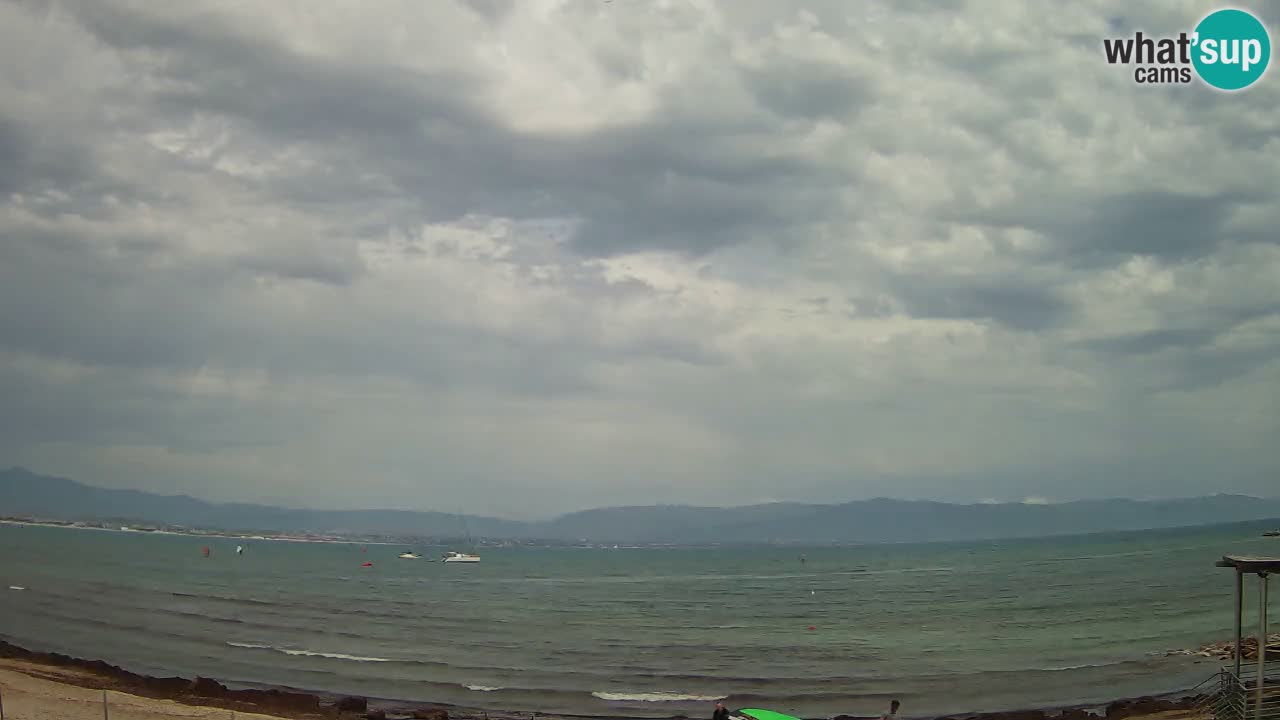 Webcam Cagliari Windsurf Club – Liveblick vom Poetto Strand
