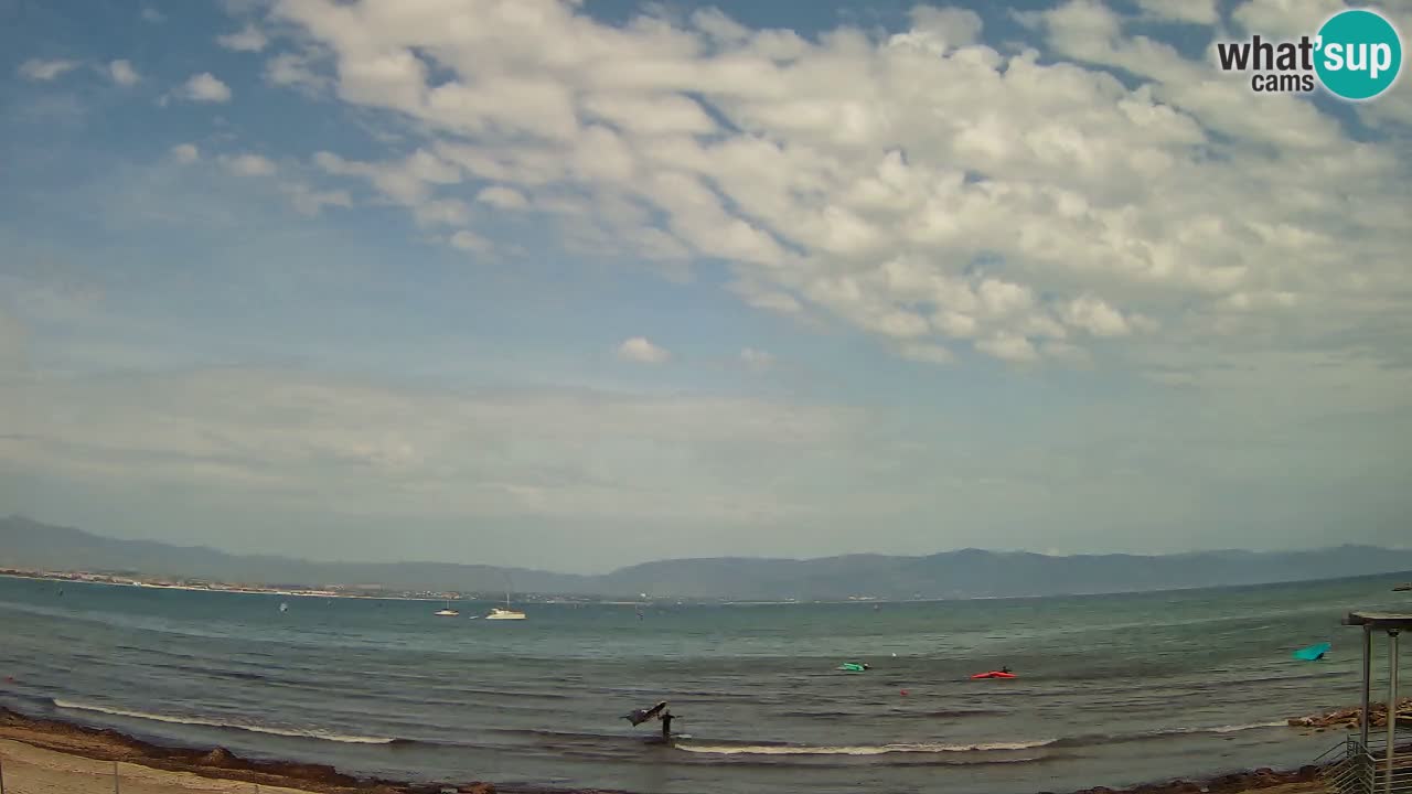 Webcam Cagliari Windsurf Club – Live from Poetto Beach