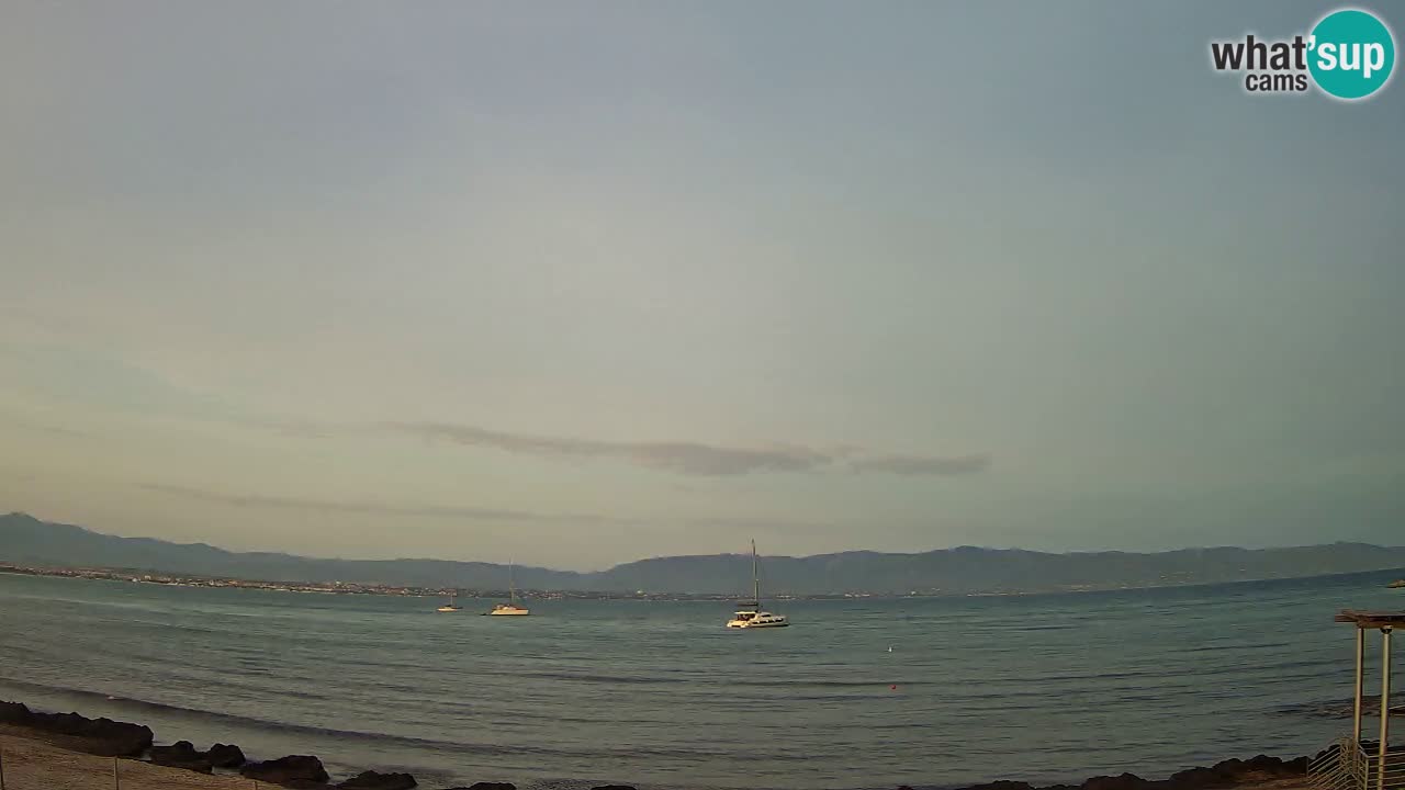 Webcam Cagliari Windsurf Club – Liveblick vom Poetto Strand