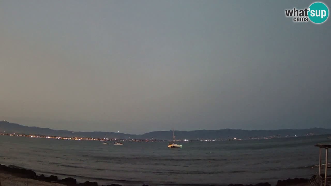Webcam Cagliari Windsurf Club – Liveblick vom Poetto Strand