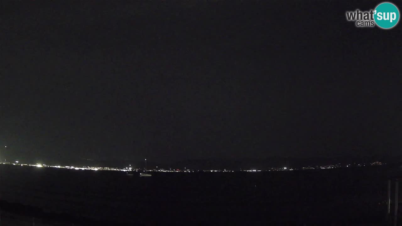 Webcam Cagliari Windsurf Club – Spiaggia del Poetto in diretta