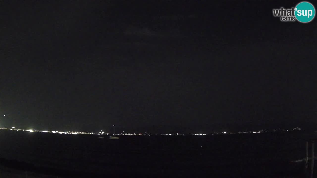 Webcam Cagliari Windsurf Club – Plage du Poetto en direct