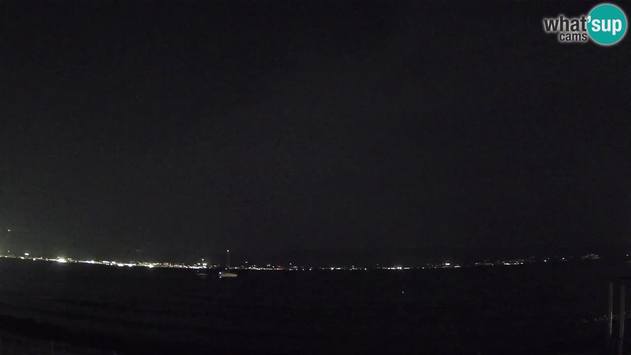 Webcam Cagliari Windsurf Club – Plage du Poetto en direct