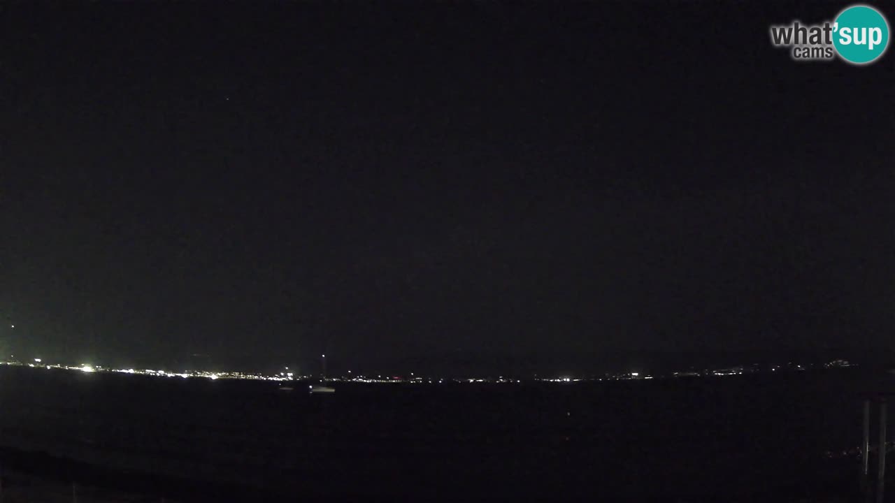 Webcam Cagliari Windsurf Club – Plage du Poetto en direct