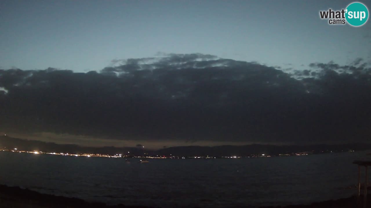 Webcam Cagliari Windsurf Club – Playa del Poetto en directo