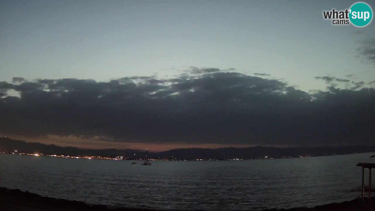Webcam Cagliari Windsurf Club – Plage du Poetto en direct
