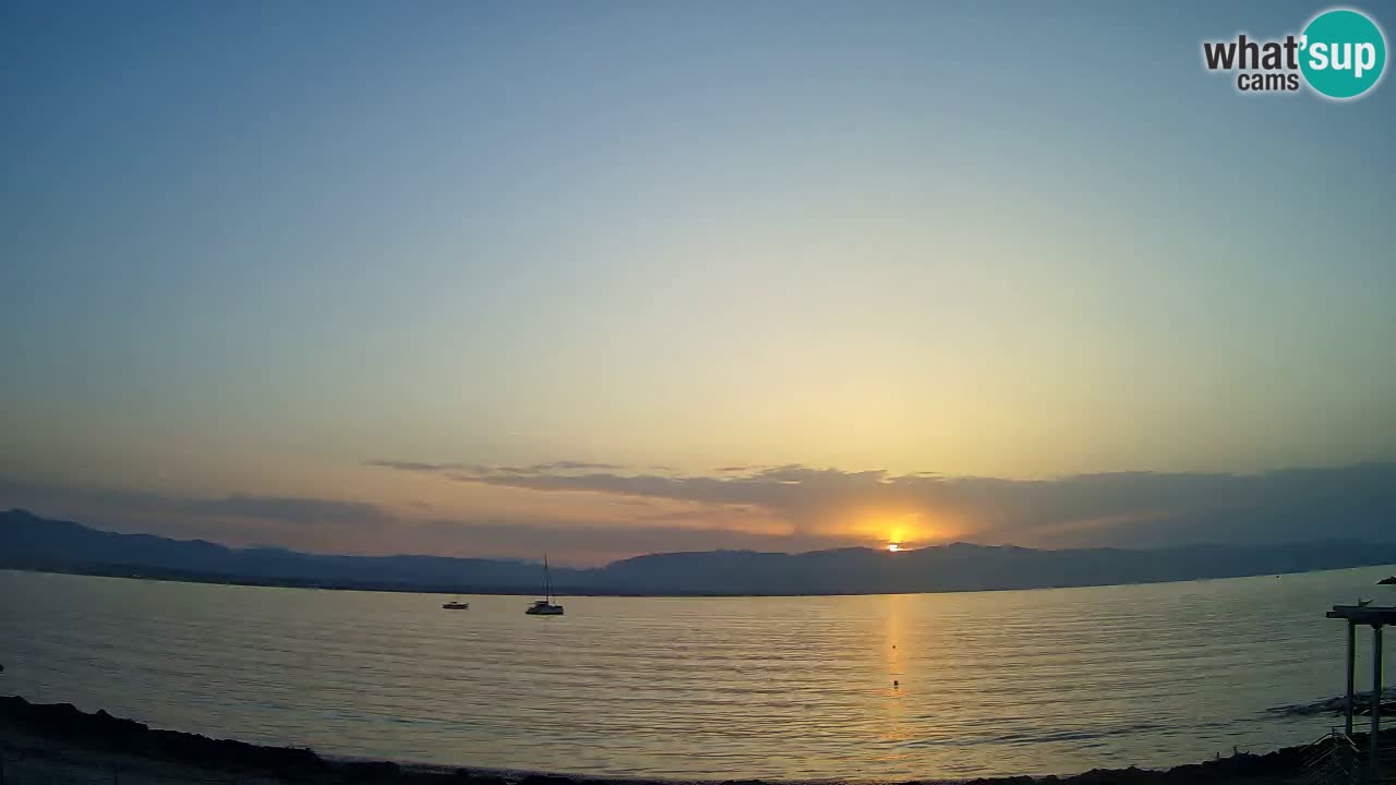Web kamera Cagliari Windsurf Club – Poetto plaža uživo