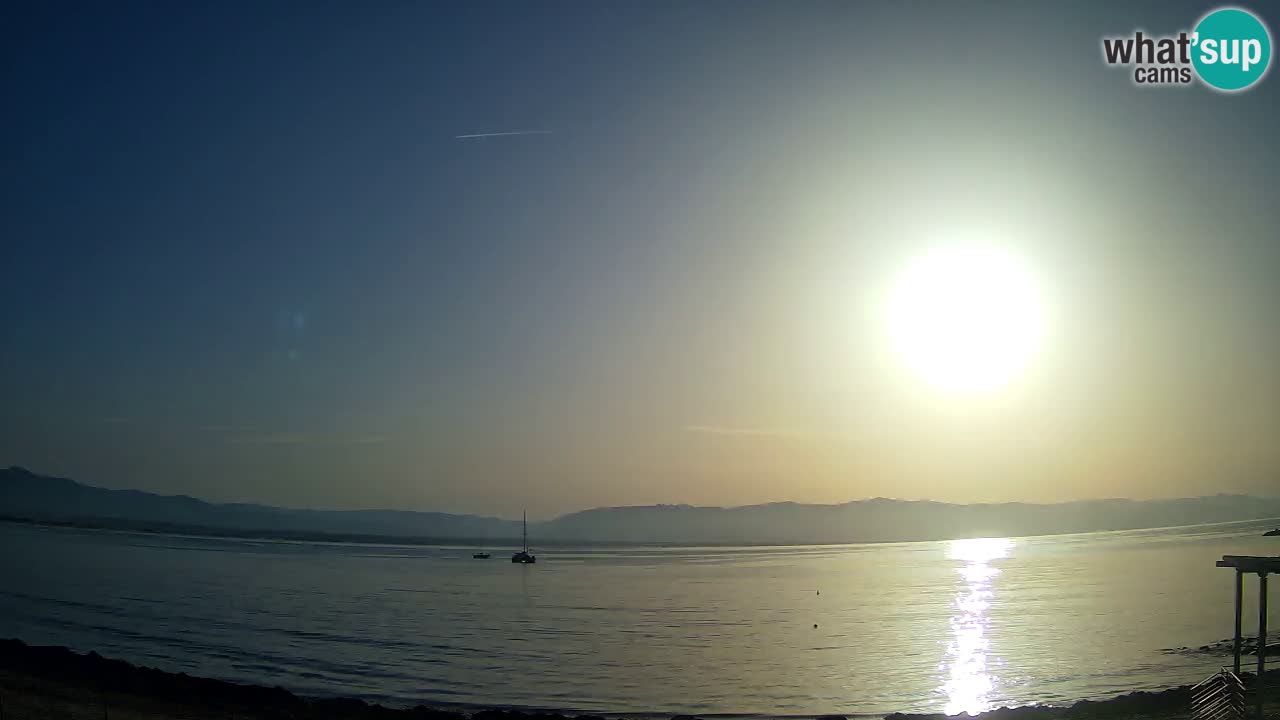 Web kamera Cagliari Windsurf Club – Poetto plaža uživo