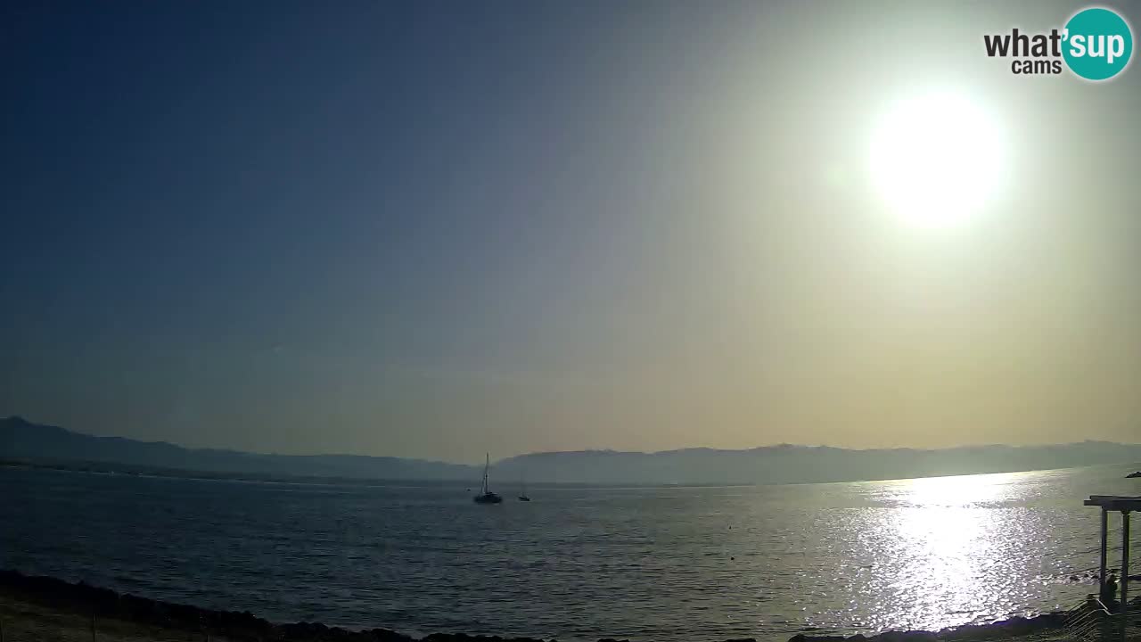 Webcam Cagliari Windsurf Club – Plage du Poetto en direct