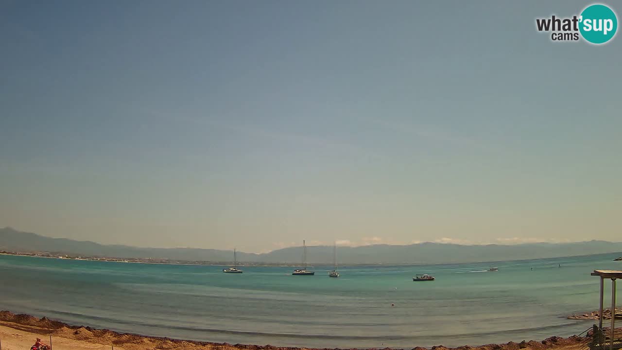 Webcam Cagliari Windsurf Club – Plage du Poetto en direct