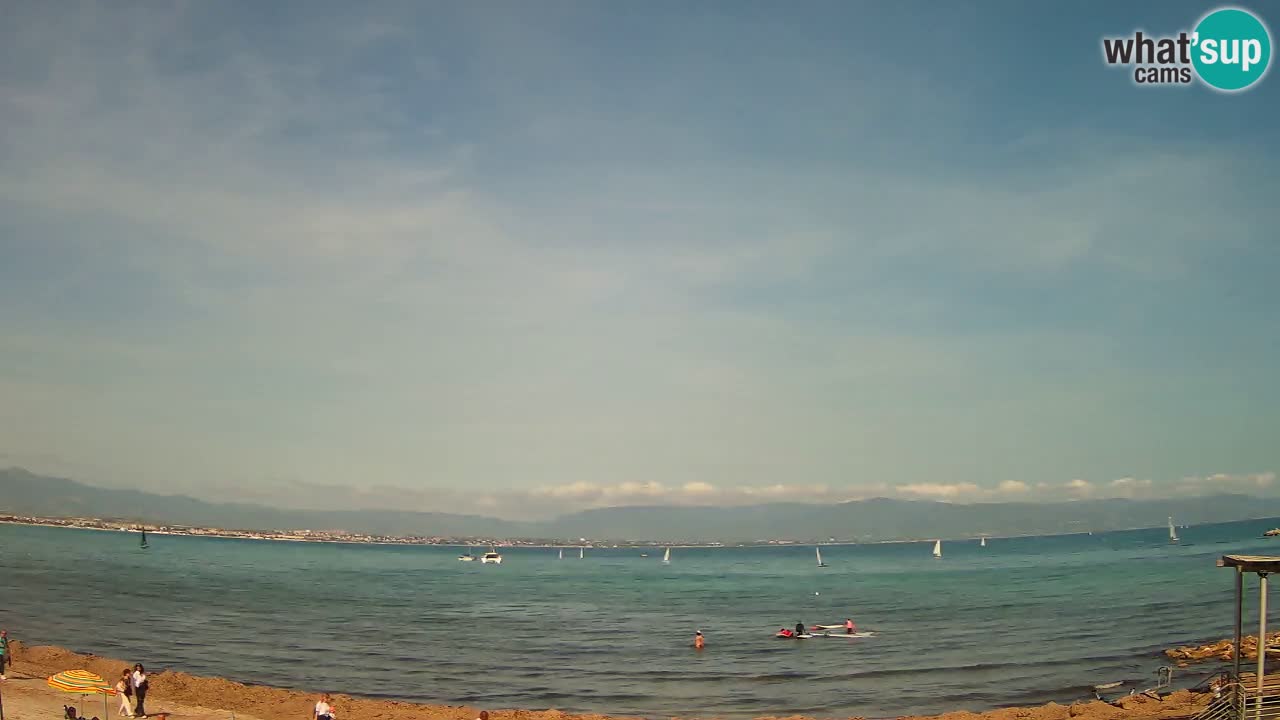 Webcam Cagliari Windsurf Club – Live from Poetto Beach