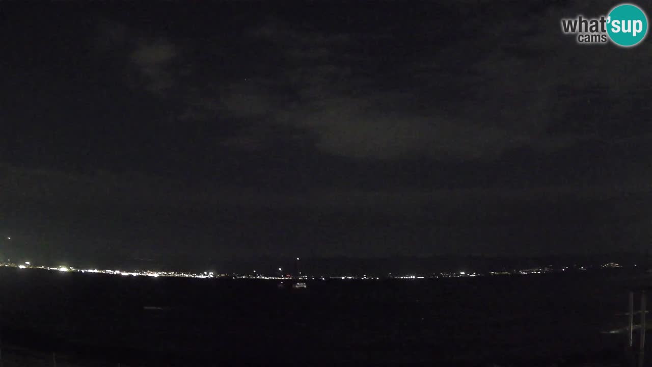 Web kamera Cagliari Windsurf Club – Poetto plaža uživo