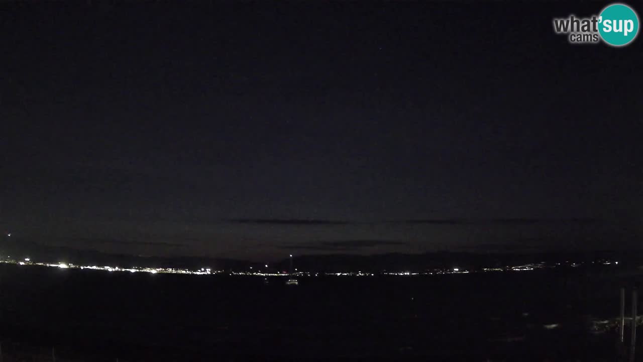 Webcam Cagliari Windsurf Club – Spiaggia del Poetto in diretta
