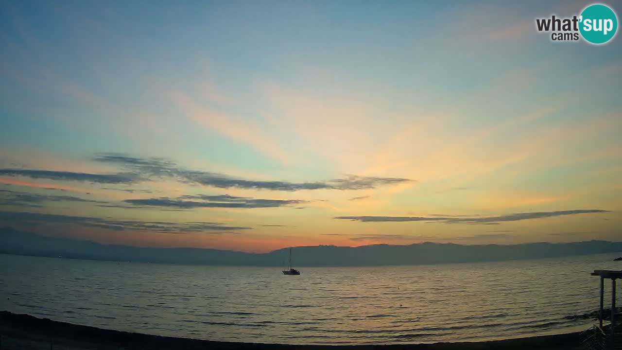 Webcam Cagliari Windsurf Club – Spiaggia del Poetto in diretta