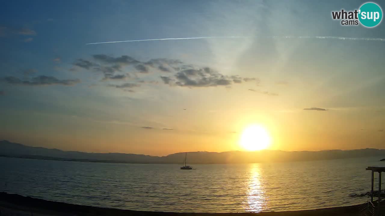Webcam Cagliari Windsurf Club – Spiaggia del Poetto in diretta