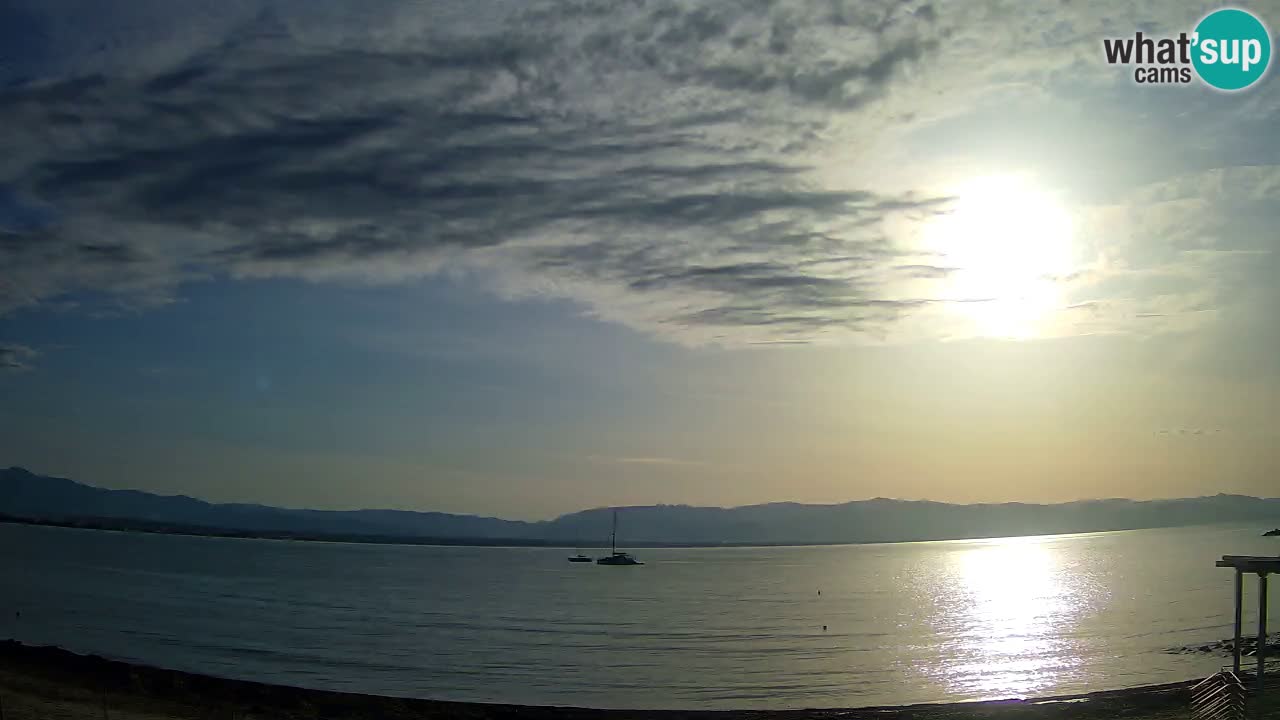 Web kamera Cagliari Windsurf Club – Poetto plaža uživo