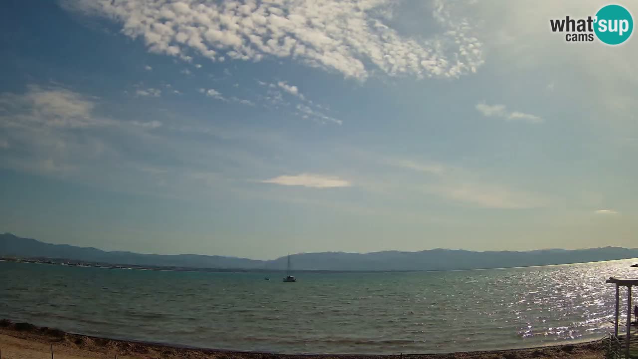 Webcam Cagliari Windsurf Club – Spiaggia del Poetto in diretta