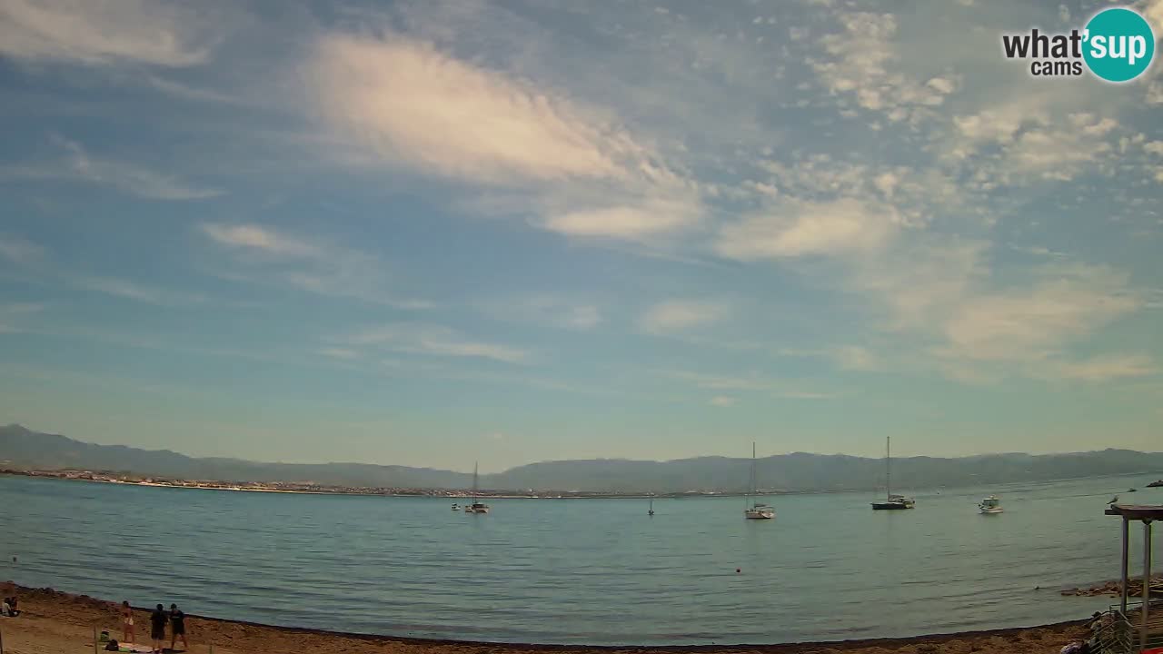 Webcam Cagliari Windsurf Club – Liveblick vom Poetto Strand