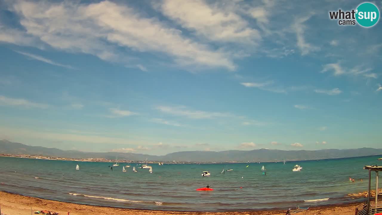 Webcam Cagliari Windsurf Club – Live from Poetto Beach
