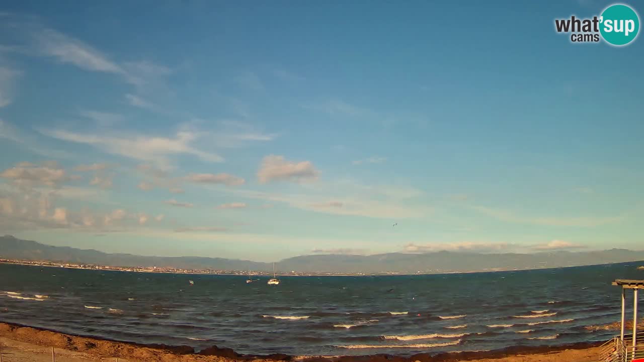 Webcam Cagliari Windsurf Club – Live from Poetto Beach