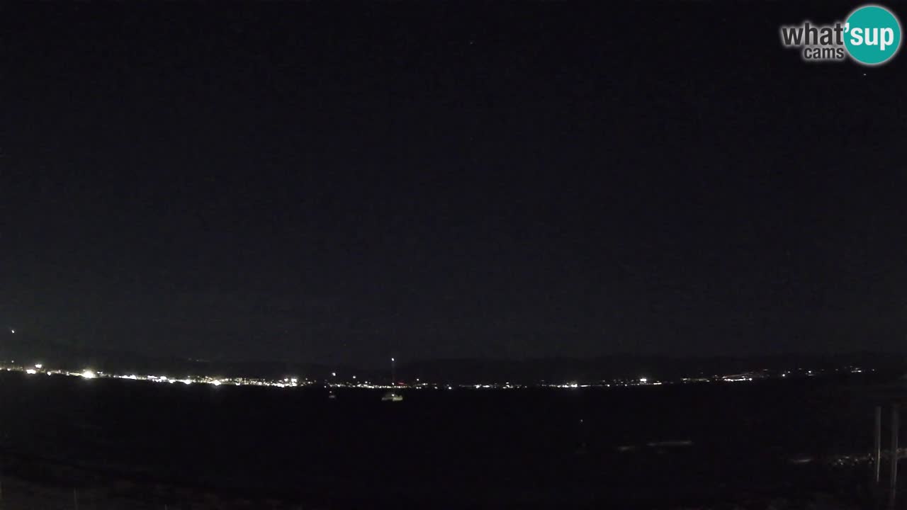 Webcam Cagliari Windsurf Club – Playa del Poetto en directo