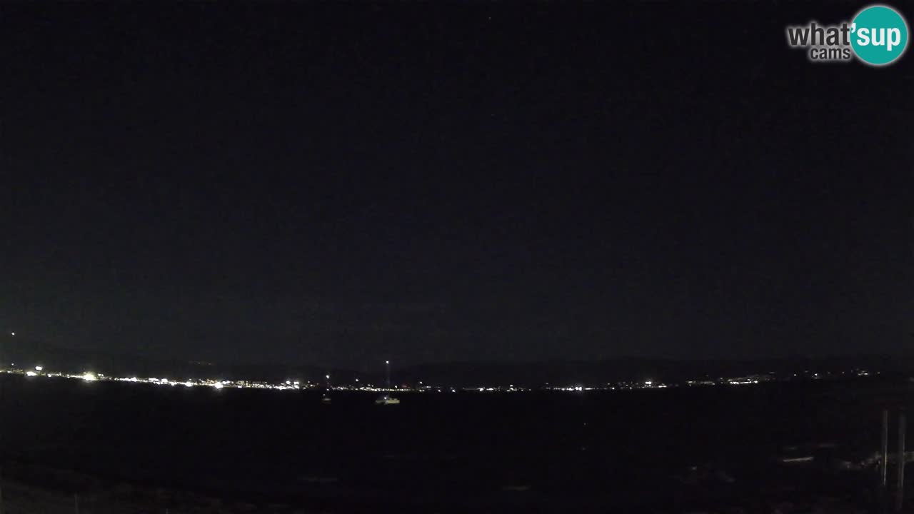Webcam Cagliari Windsurf Club – Plage du Poetto en direct
