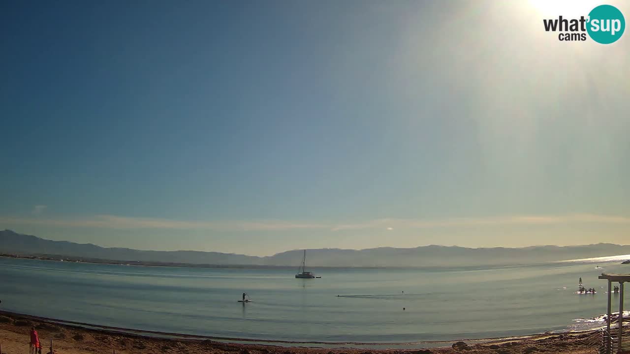 Webcam Cagliari Windsurf Club – Liveblick vom Poetto Strand