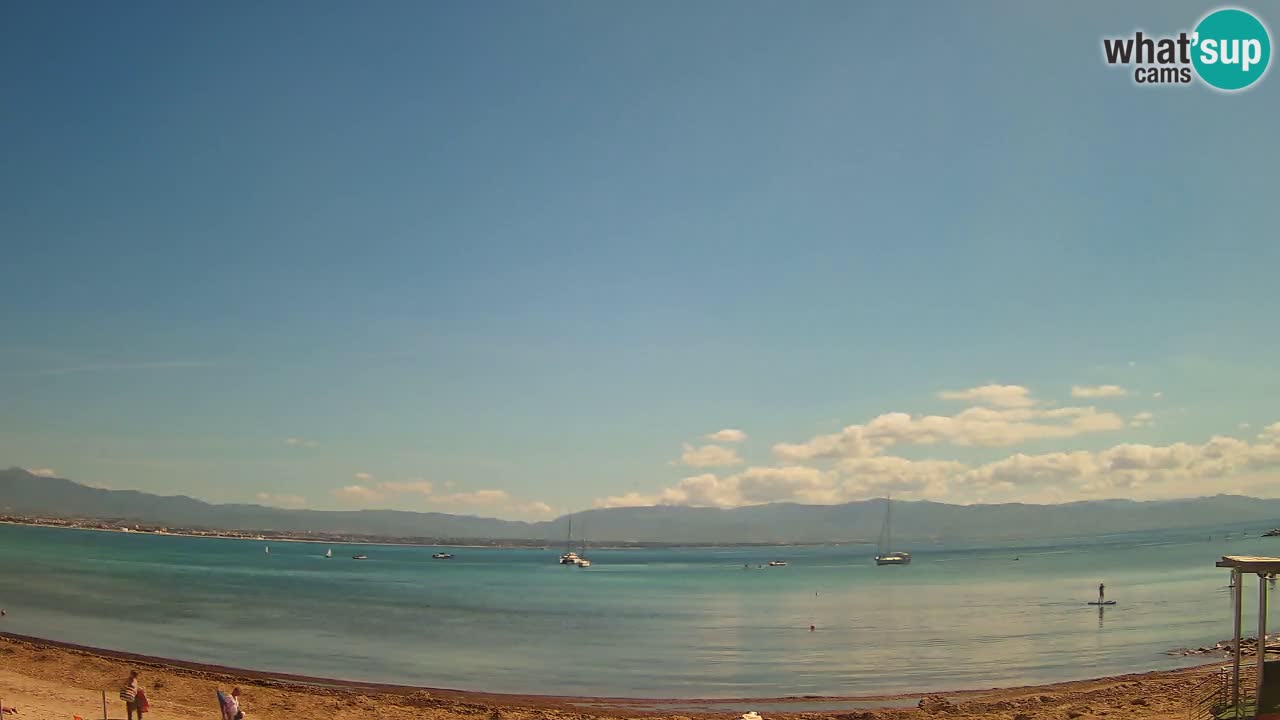 Webcam Cagliari Windsurf Club – Spiaggia del Poetto in diretta