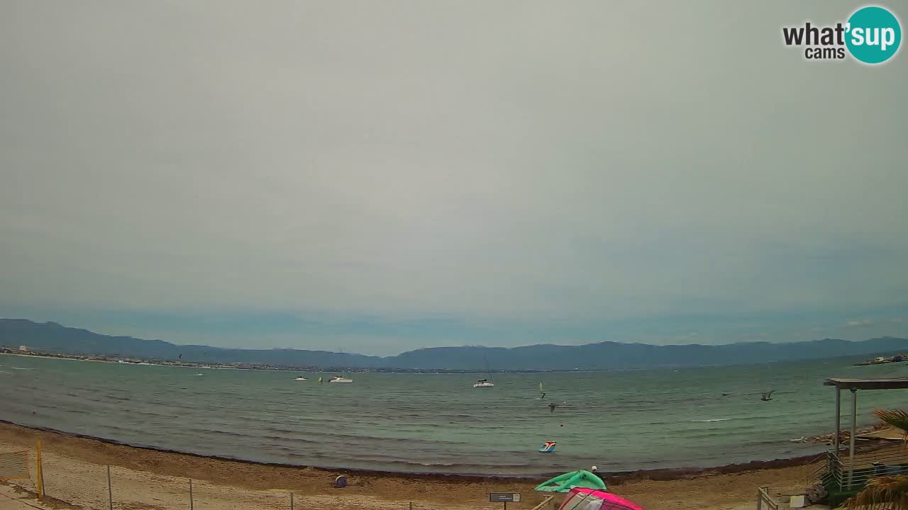 Webcam Cagliari Windsurf Club – Live from Poetto Beach