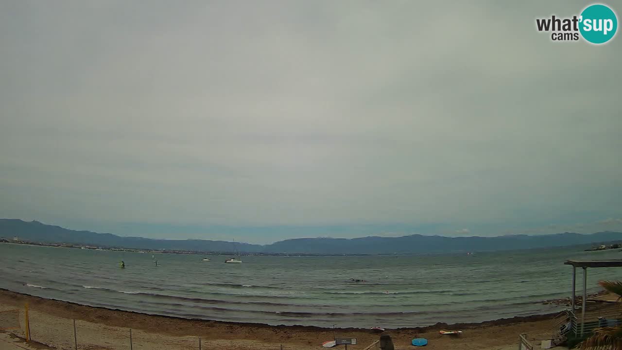 Webcam Cagliari Windsurf Club – Live from Poetto Beach