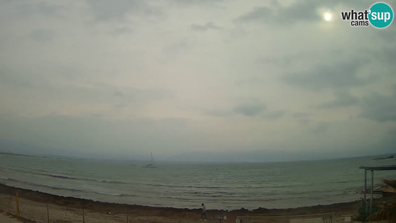 Web kamera Cagliari Windsurf Club – Poetto plaža uživo