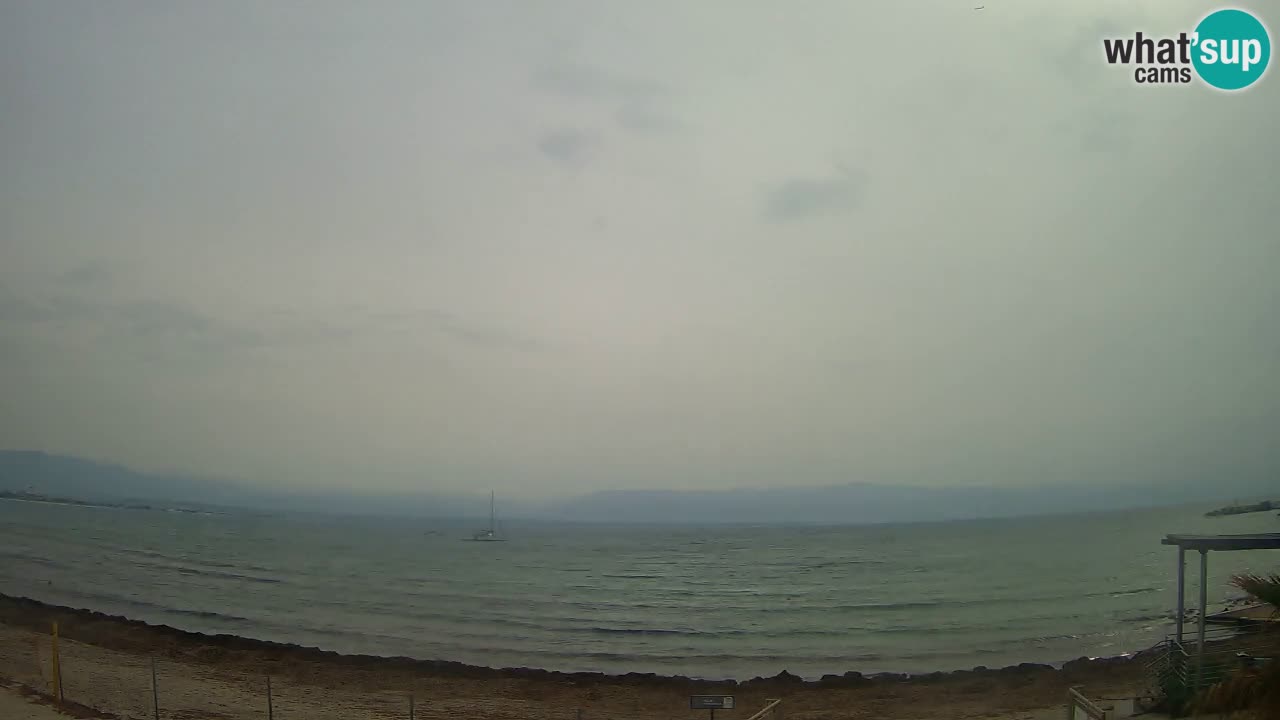 Webcam Cagliari Windsurf Club – Spiaggia del Poetto in diretta