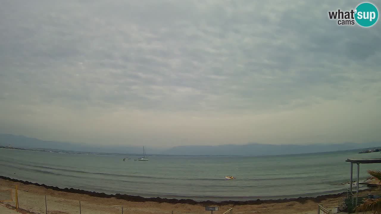 Webcam Cagliari Windsurf Club – Spiaggia del Poetto in diretta