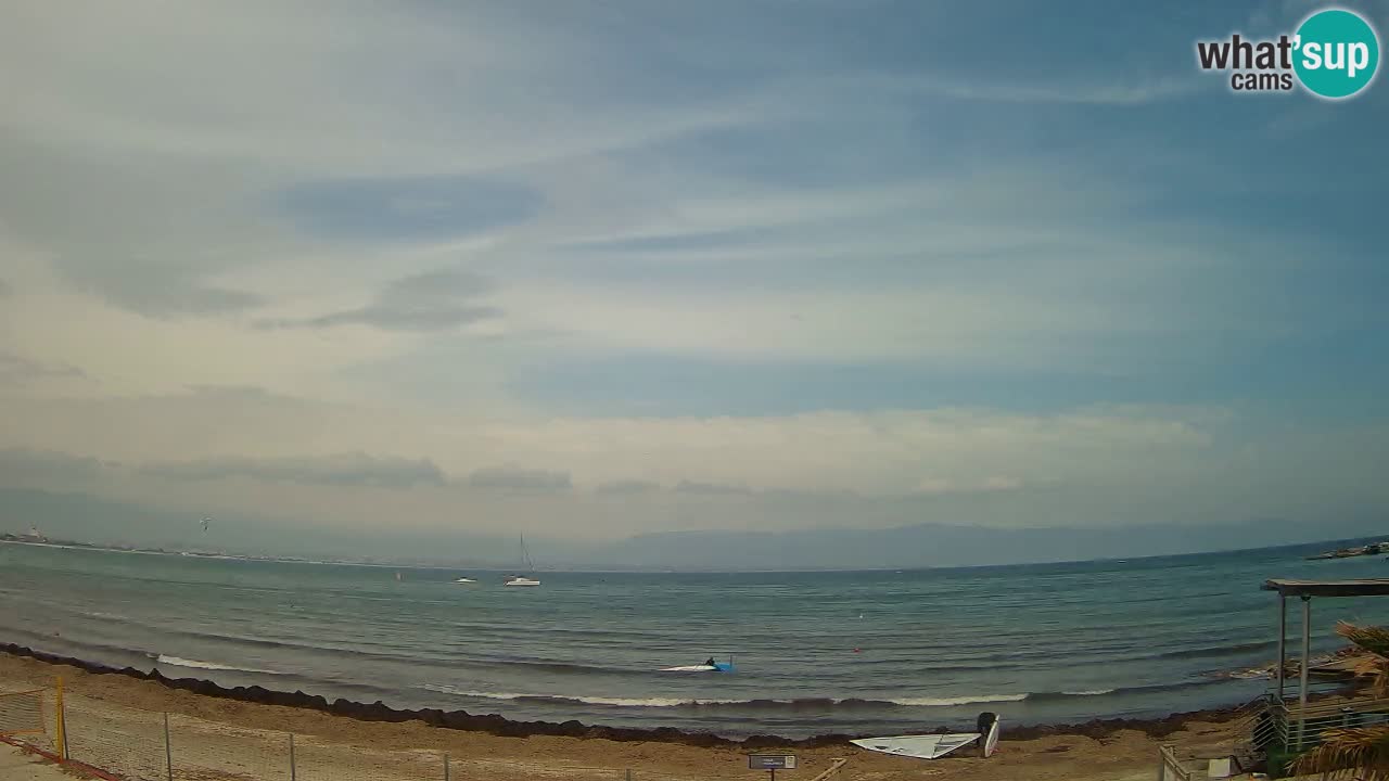 Webcam Cagliari Windsurf Club – Live from Poetto Beach
