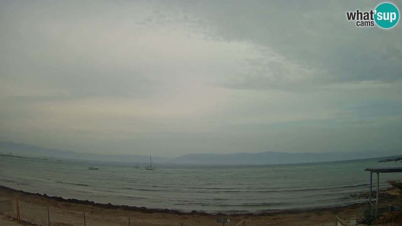 Webcam Cagliari Windsurf Club – Plage du Poetto en direct