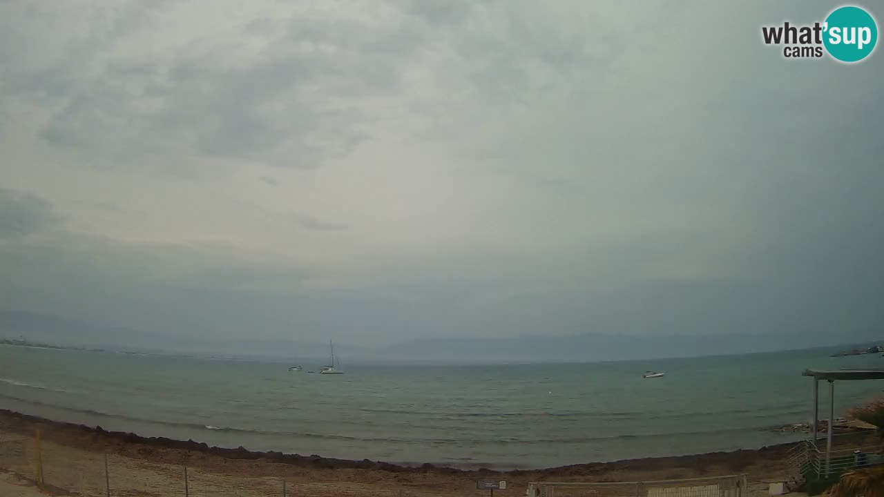 Web kamera Cagliari Windsurf Club – Poetto plaža uživo