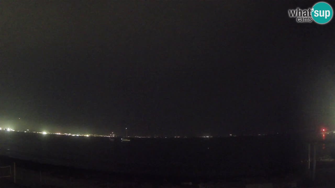 Webcam Cagliari Windsurf Club – Plage du Poetto en direct