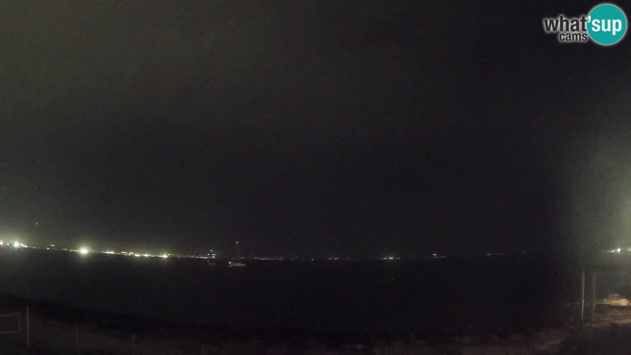 Webcam Cagliari Windsurf Club – Playa del Poetto en directo
