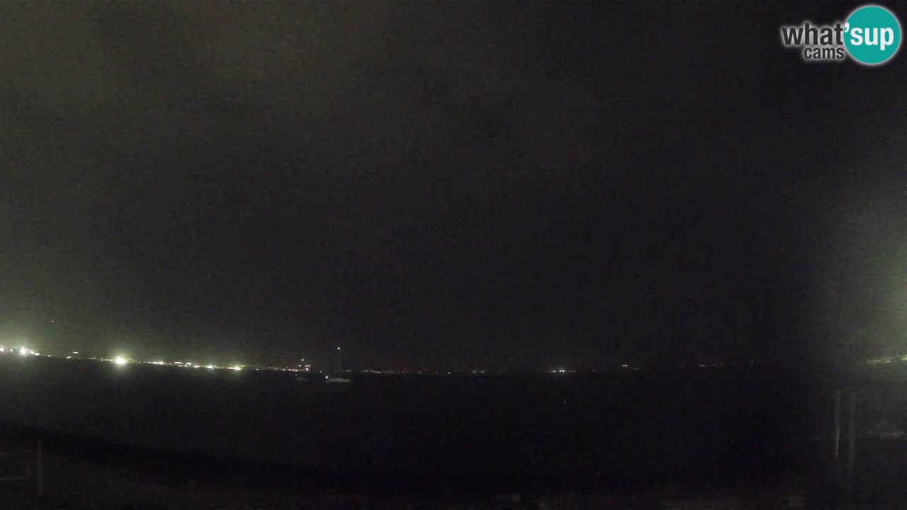 Webcam Cagliari Windsurf Club – Playa del Poetto en directo