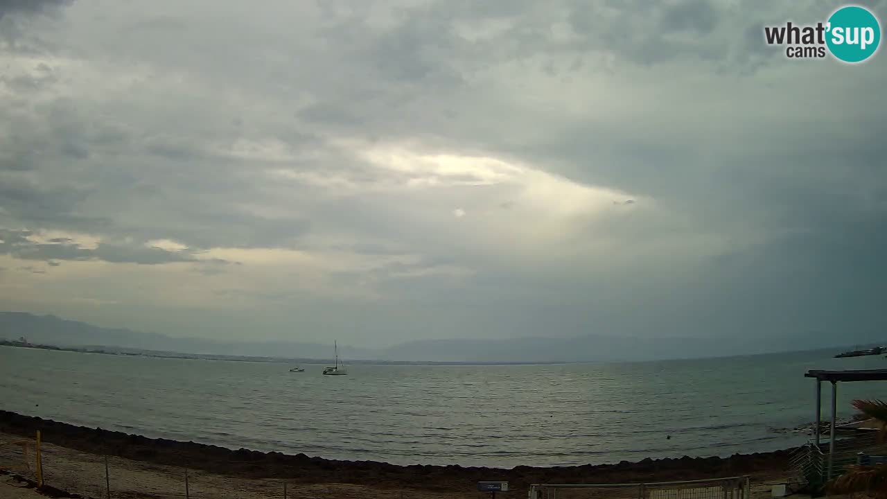 Webcam Cagliari Windsurf Club – Plage du Poetto en direct