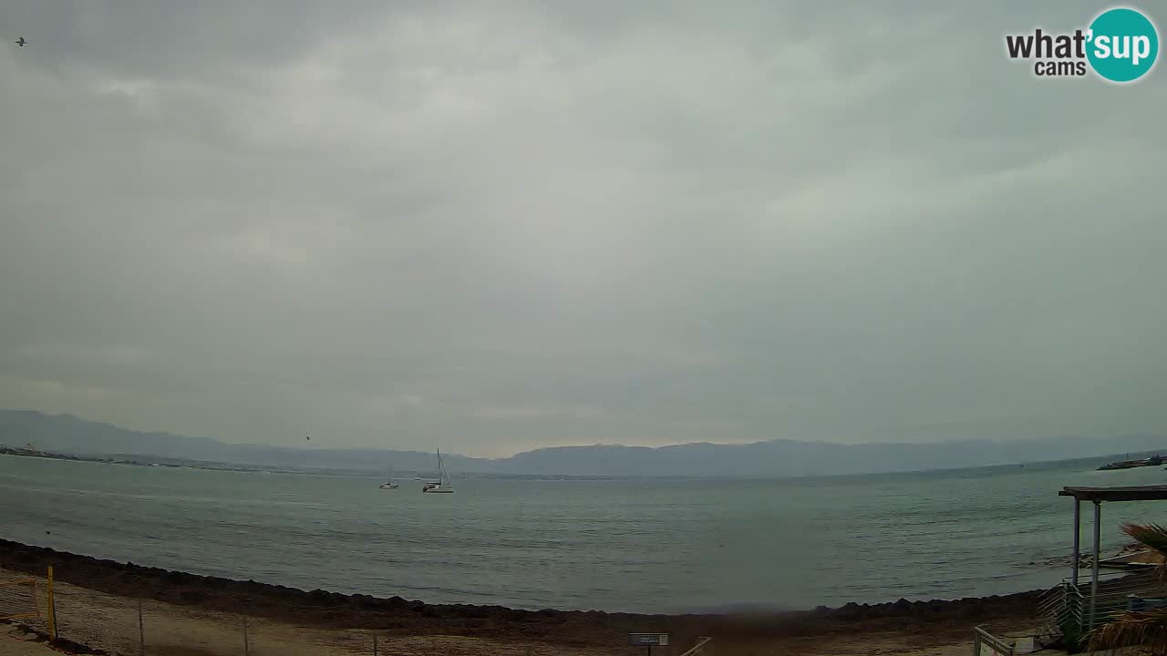 Webcam Cagliari Windsurf Club – Spiaggia del Poetto in diretta