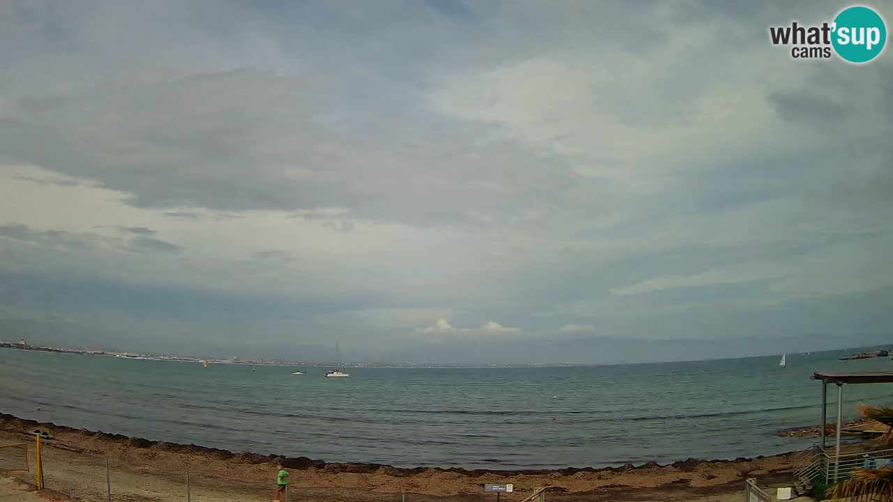 Webcam Cagliari Windsurf Club – Live from Poetto Beach