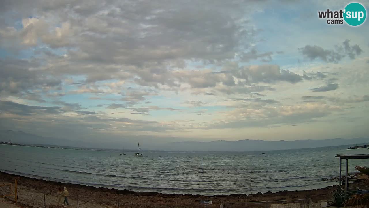 Webcam Cagliari Windsurf Club – Spiaggia del Poetto in diretta