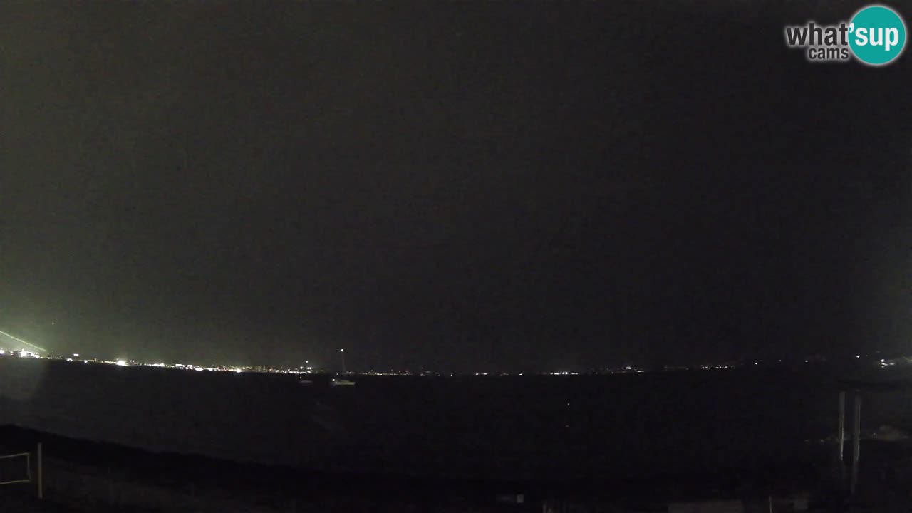Webcam Cagliari Windsurf Club – Plage du Poetto en direct