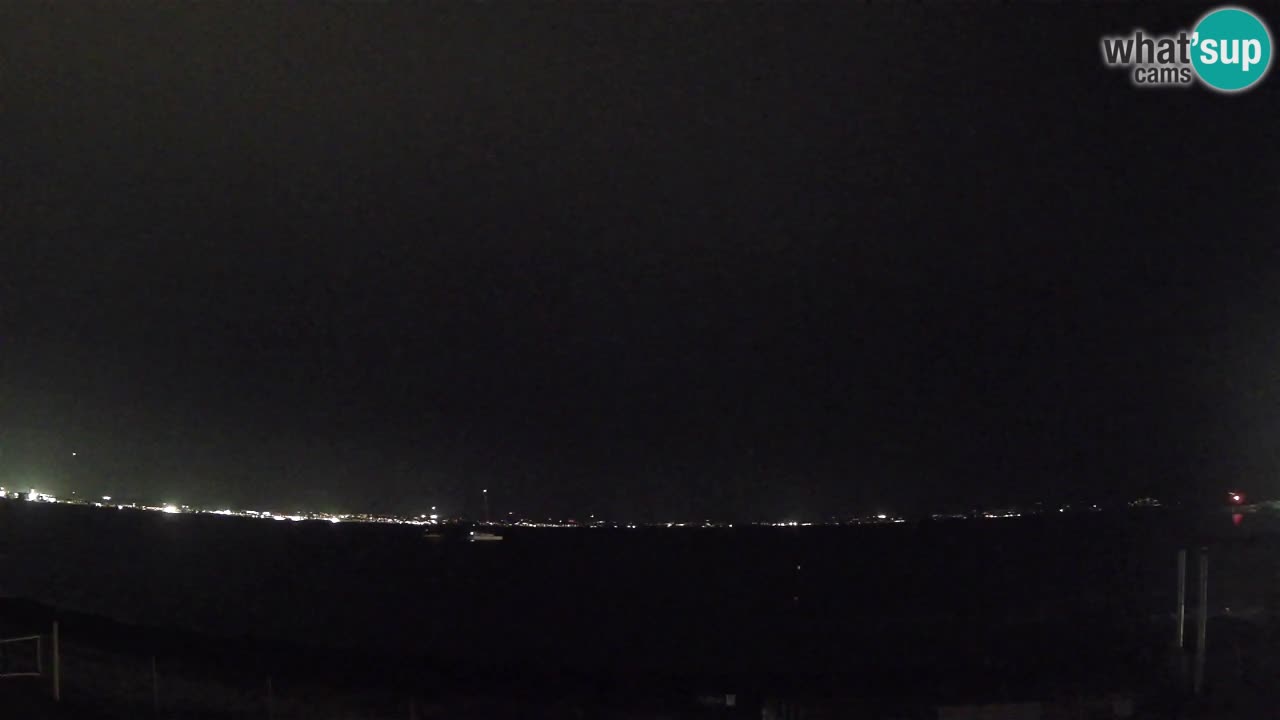 Webcam Cagliari Windsurf Club – Plage du Poetto en direct