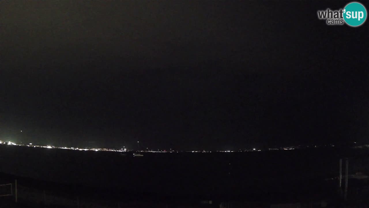 Webcam Cagliari Windsurf Club – Playa del Poetto en directo