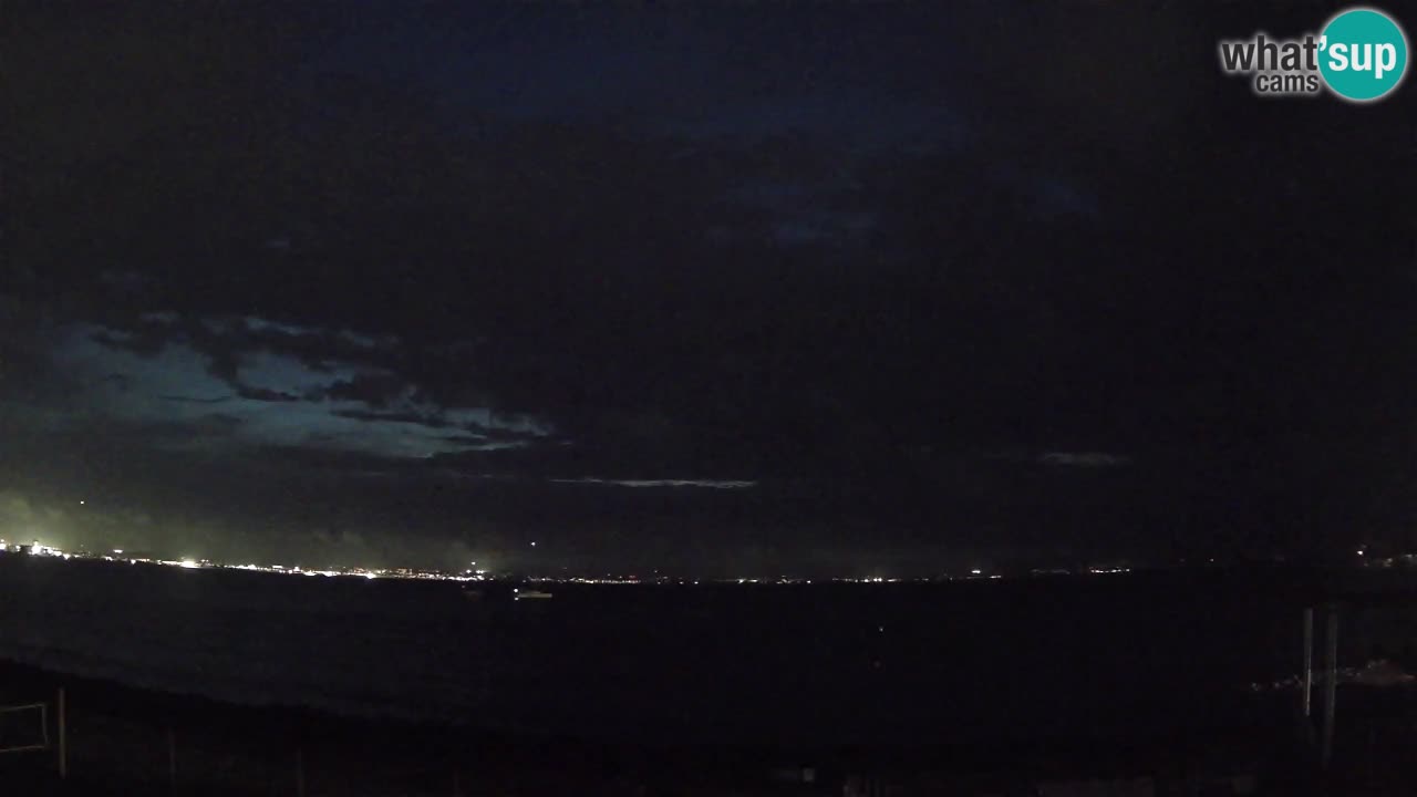 Webcam Cagliari Windsurf Club – Plage du Poetto en direct