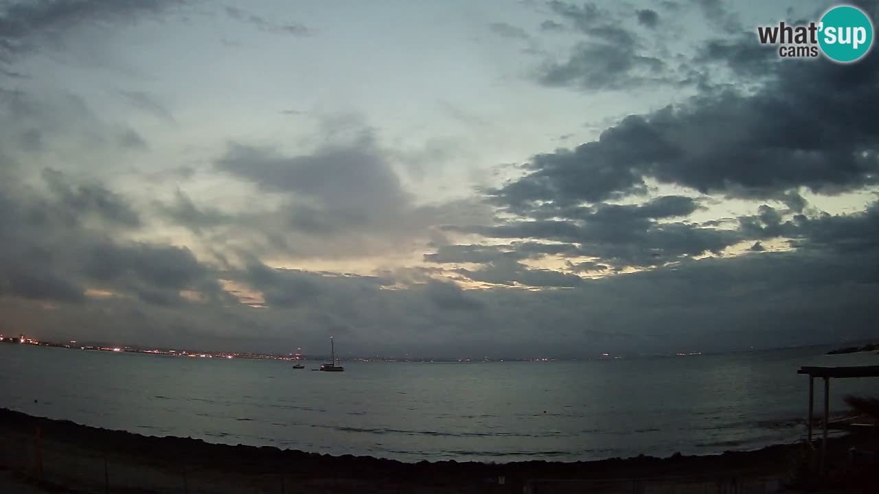 Webcam Cagliari Windsurf Club – Liveblick vom Poetto Strand
